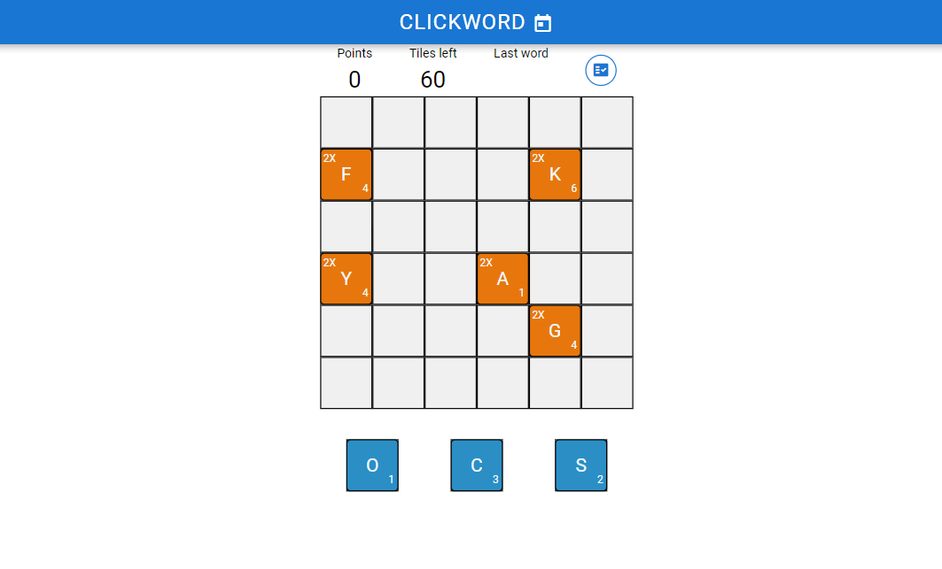 Play ClickWord Online