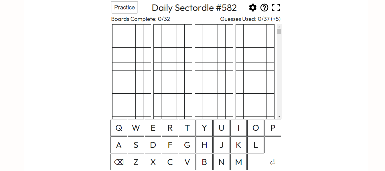 Play Sectordle Online