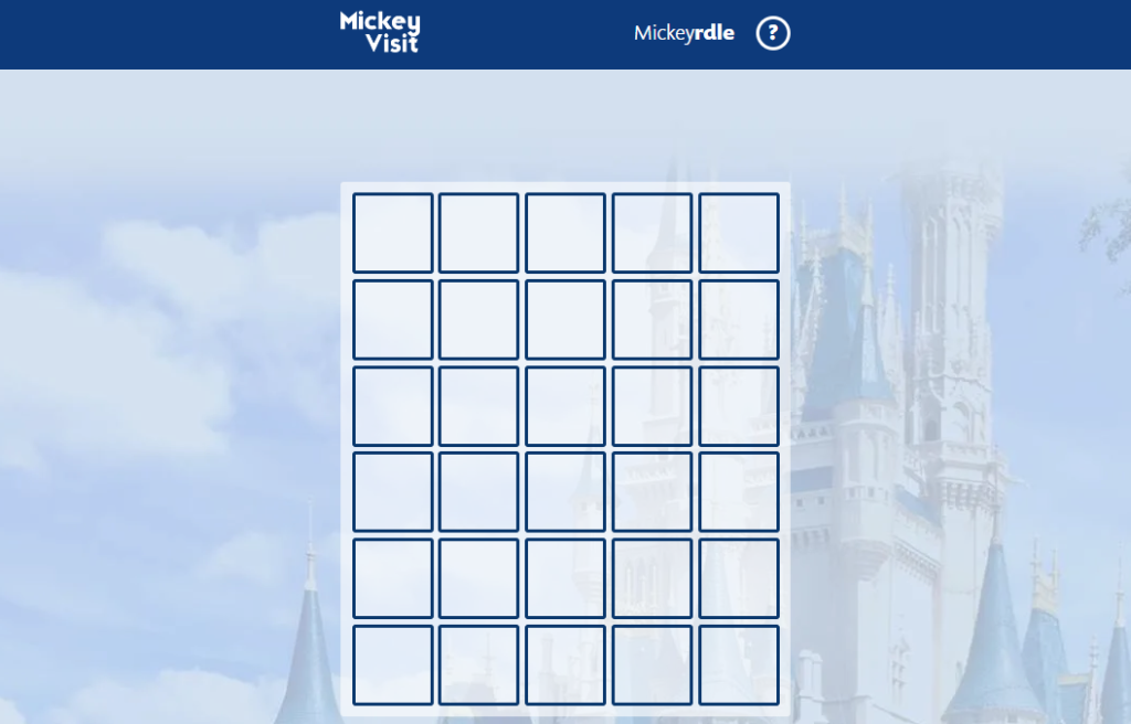 Play Disney Wordle Online
