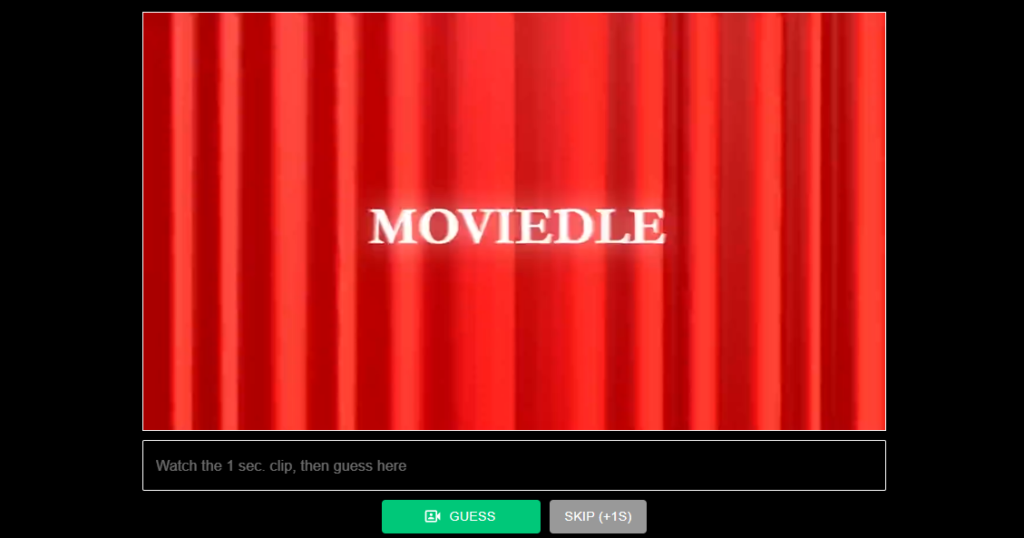 Play Moviedle Game Online